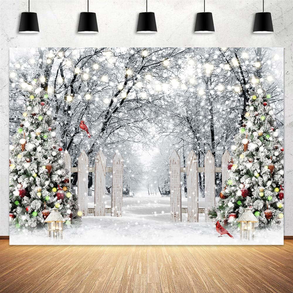 Winter Backdrop, Snow Forest Photography Background, Snowy Landscape ...