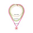 thumbnail image 3 of Daily Wear Layered Pendant Necklace for Women, Beaded Three Strand Collarbone Jewelry Set with Flower Detail for Parties and Travel Looks, 3 of 9