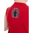 thumbnail image 6 of Spider-Man Toddler Boys Graphic Tank Top and Matching Allover Print Shorts Set, 2-Piece, Sizes 12M-5T, 6 of 8