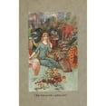thumbnail image 3 of Warwick Goble 11x14 Black Modern Framed Museum Art Print Titled - Golden Curl, 3 of 5