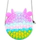 thumbnail image 1 of Bolso de silicona para macarrones Fidget Toy HUOGUO, tipo bandolera Pop it, 1 of 4
