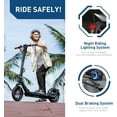 thumbnail image 5 of Hiboy X300 Electric Scooter, 700W Peak Motor, 12" Pneumatic Tires, 23 Mph & 38 Miles Range, Folding Commuter Electric Scooter for Adults, 5 of 7