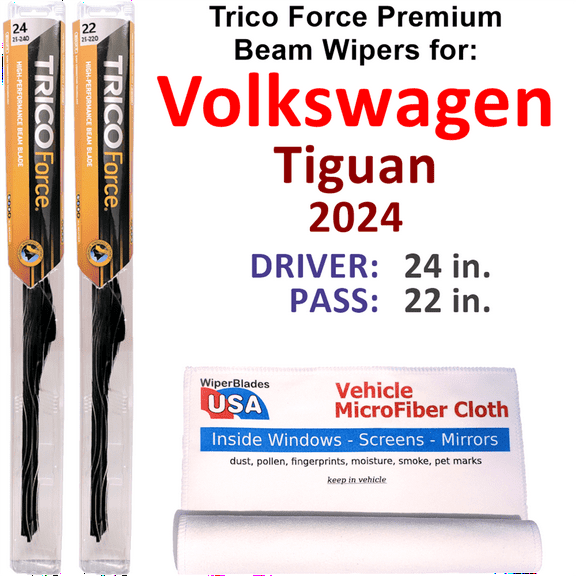 2024 Volkswagen Tiguan Performance Beam Wipers (Set of 2)