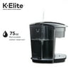 Keurig K-Elite Single-Serve K-Cup Pod Coffee Maker with Iced Coffee Setting, Strength Control, and Hot Water on Demand, Brushed Silver