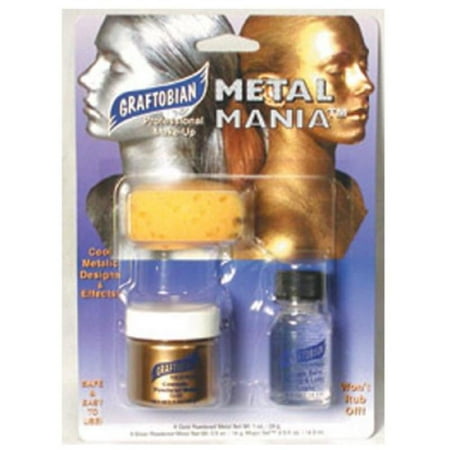 Graftobian Metal Mania Makeup Kit Gold 1 oz./26 g