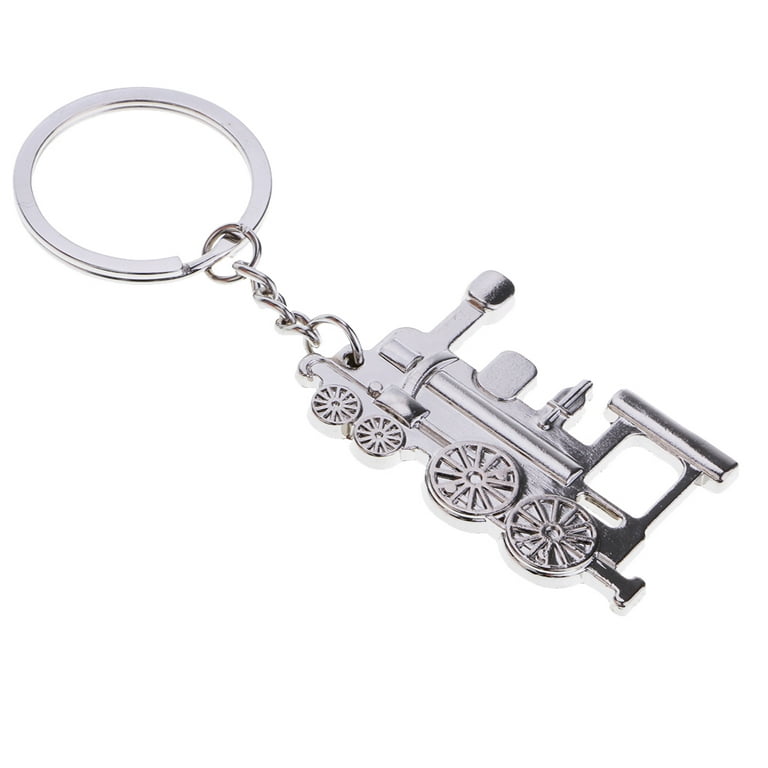 1× Men Creative Metal Car Keychain Keyring Key Holder Key Ring Key Chain  Gift