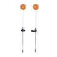 thumbnail image 3 of Solar  Light, Colorful Beautiful Lawn Lamp Easy Installation  For Balcony For Garden For Yard 6LED Orange 2pcs, 3 of 8