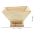 thumbnail image 3 of Miangastore Beige Rice Dumpling Mold Kitchen Accessory Synthetic Material Easy to Clean for Zongzi Making, 3 of 8