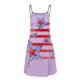 thumbnail image 5 of WILLBEST Faldas Para Mujer Vestidos De Verano Para Mujer Día De La Independencia Minifaldas Casuales Sin Mangas, 5 of 5