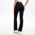 thumbnail image 5 of Shgiloo 3PCS Women’s High Waist Tummy Control Flare Leggings with Pockets, 5 of 8