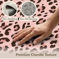 thumbnail image 6 of ODIKA Pink Spotted Cheetah Leopard Print Bold Abstract Contemporary for Dining Room, Under Table, Office, Non-Slip Chair-Friendly Floor, 6 of 7