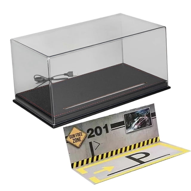 2026 1:24 Diecast Car Display Case Organizer for Collectors Birthday Gift Diorama White
