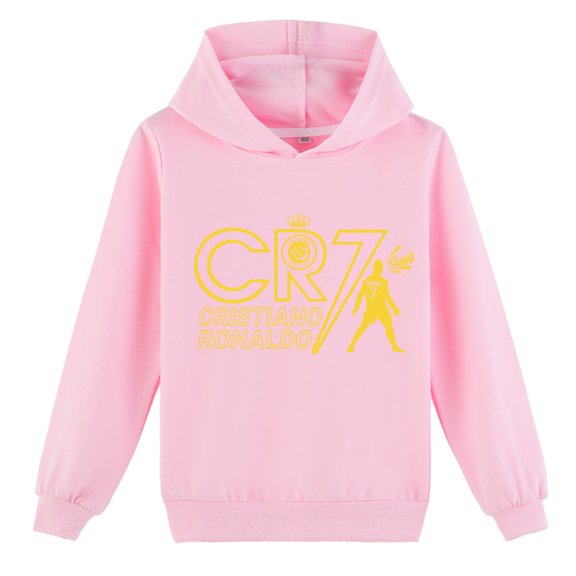 Cristiano Ronaldo Boys Girls Pullover Hoodie Long Sleeve Sweatshirt