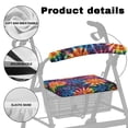 thumbnail image 5 of HELLHERO Colorful Tie-Dye Rollator Seat Covers Walker Seat Covers & Waterproof Removable and Washable Walker Protection for Seniors, 5 of 7
