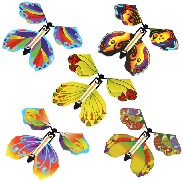 Mariposa mágica mariposa voladora mariposa voladora juguetes de accesorios mágicos para niños
