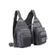 thumbnail image 3 of Chaleco de pesca Sunnimix de malla Multibolsillo ajustable gris, 3 of 8