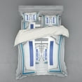 thumbnail image 2 of Ambesonne Space Bedding Set 3 Pcs, Solar System Milky Way, Twin, Blue White, 2 of 3