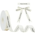 thumbnail image 1 of HAOAN 20Yards Blue Sky White Clouds Ribbon 1 Inch Wide Sky Clouds Polyester Ribbon 0.3mm Thick White and Blue Decorative Ribbon, 1 of 8
