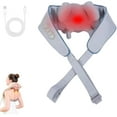 thumbnail image 1 of Noxa Massager - 2025 New Noxa Neck and Shoulder Massager, Neck and Shoulder Massagers, 3-Speed Adjustable Modes, Cordless Desig Lymphatic Necks Massagers (Grey), 1 of 7