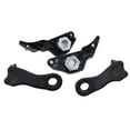 thumbnail image 4 of Furulu 4Pcs Black Car Headlight Repair Bracket For BMW E60 E61 525i 530i 540i 545i 550i, 4 of 5