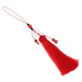 thumbnail image 1 of Borlas largas para DIY Colgante Marcador Borlas para joyería Accesorios Artesanía rojo Sunnimix Borla de nudo chino hecho a mano, 1 of 6