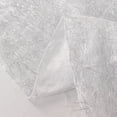 thumbnail image 6 of Balsa Circle 72x72 in Silver Metallic Foil Tinsel Polyester Square Table Overlay Party Events Decorations Supplies, 6 of 8