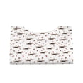 thumbnail image 2 of Kdxio Happy Easter Print Tissue Box Cover,Modern PU Leather Rectangular Tissue Box Holder for Bathroom Living Room Bedroom Office Desk Car Home, 2 of 9