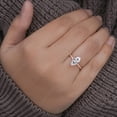 thumbnail image 3 of Cora Jewellery 2CT Marquise Moissanite Engagemet Ring For Women, 14K Rose Gold, 8.5 US, 3 of 9