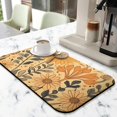 thumbnail image 2 of Washable Rubber Sunflower Cute Floral Dish Drying Mats for Kitchen Counter Home Large Coffee Bar Pad Accessories and Decor for Utensils Stemware 19.5''x12'', 2 of 7