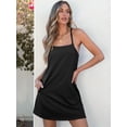 thumbnail image 2 of Vestido de tenis ANRABESS 2025 para verano, casual, entrenamiento, negro, talla S, 2 of 7