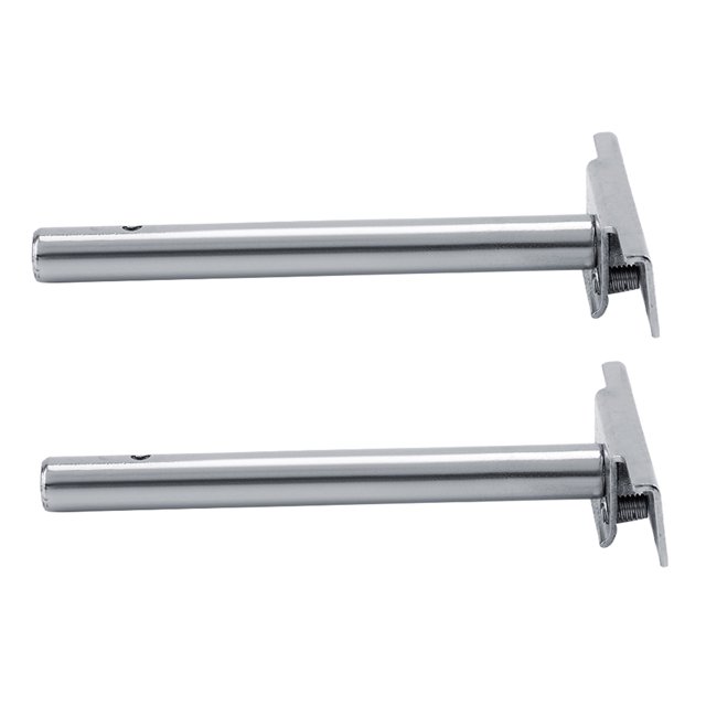 Metal Bracket 2Pcs Concealed Metal Brackets Floating Wall Mount Shelf Support(4in)