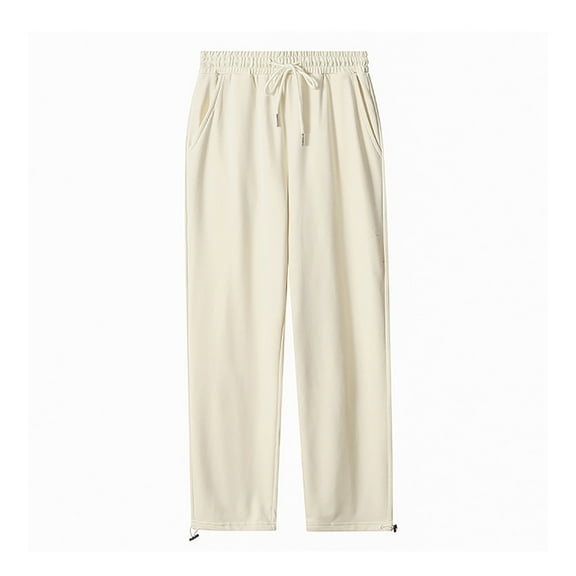 Women's Sweatpants Women Fall /Winter Thick Loose Casual Straight Pants with Pocket Pants Cott0n Pants for Women