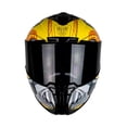 thumbnail image 3 of Casco Abatible Para Moto Kov Snow Transformers Bumblebee, 3 of 5
