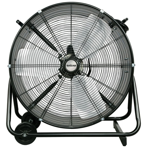 Hurricane Pro 24” Heavy Duty Adjustable Tilt Drum Fan