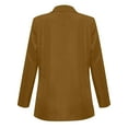 thumbnail image 5 of Women Dressy Blazers Long Sleeve One Button Suit Jackets Casual Work Office Blazer Outwear Business Clothes Ladies Clothes, 5 of 5