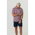 thumbnail image 3 of Burlebo Men's Performance Short Sleeve Polo Golf Shirt. (Texas Flag, Large), 3 of 4