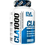 CLA Pills 1000mg - CLA1000 Conjugated Linoleic Acid Softgels for Lean Muscle & Metabolism Support for Men & Women - 90 Servings