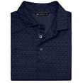 thumbnail image 4 of Men's Levelwear Navy Tampa Bay Rays System Insignia Polo, 4 of 4