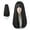 Black Tea, variant on Long Brown Straight Wig with Bangs Synthetic High Density Natural Long Hair Wig for Women Cosplay (Cold Brown, 22inch)
