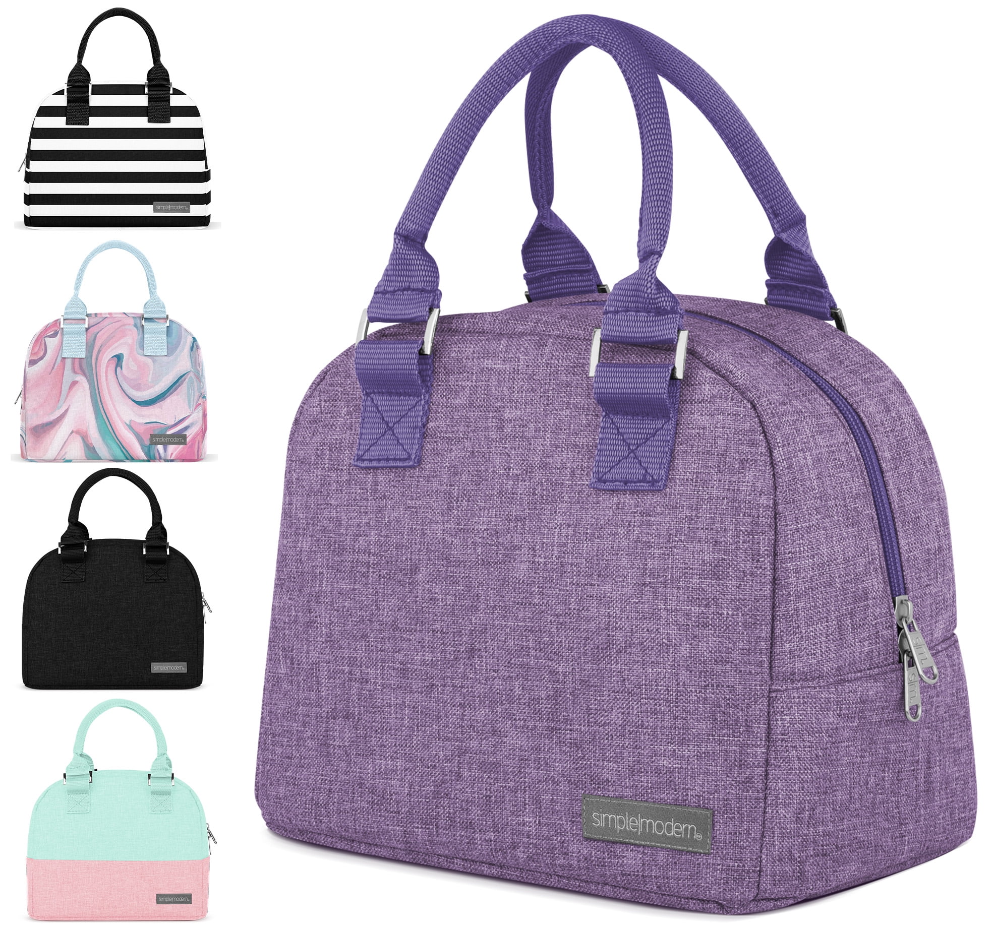 Simple Modern 5L Very Mia Lunch Bag for Women - Purple Insulated Lunch ...