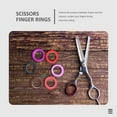 thumbnail image 3 of MIANGASTORE 12Pcs Pet Silicone Finger Rings Pet Scissor Rings Pet Grooming Scissors Accessories, 3 of 9