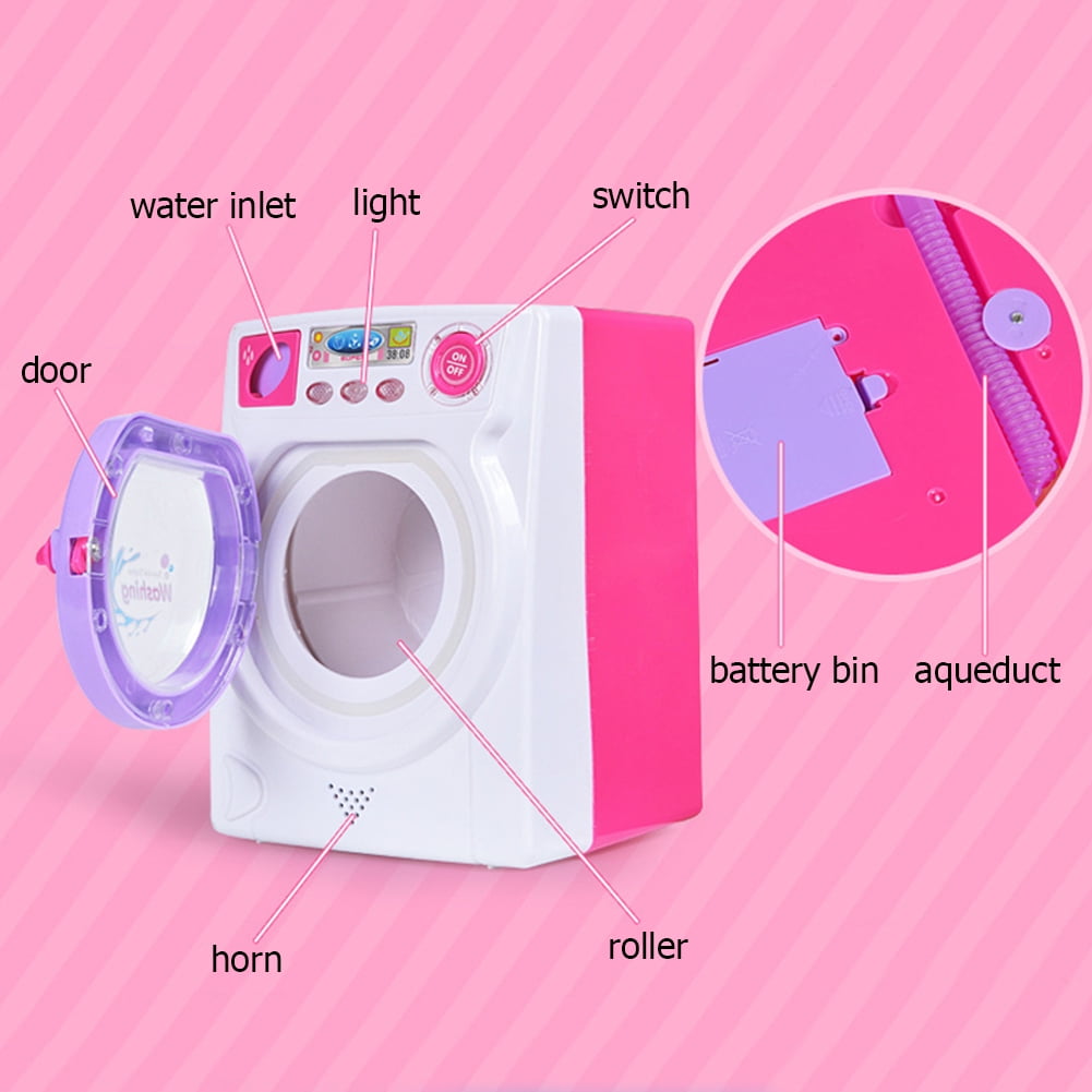 battery operated toy washing machine