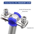 thumbnail image 3 of Unique Bargains Pipe Supports Adjustable Pipe Bracket Clamp Pipe Strap for 15-19mm Pipe, 3 of 4