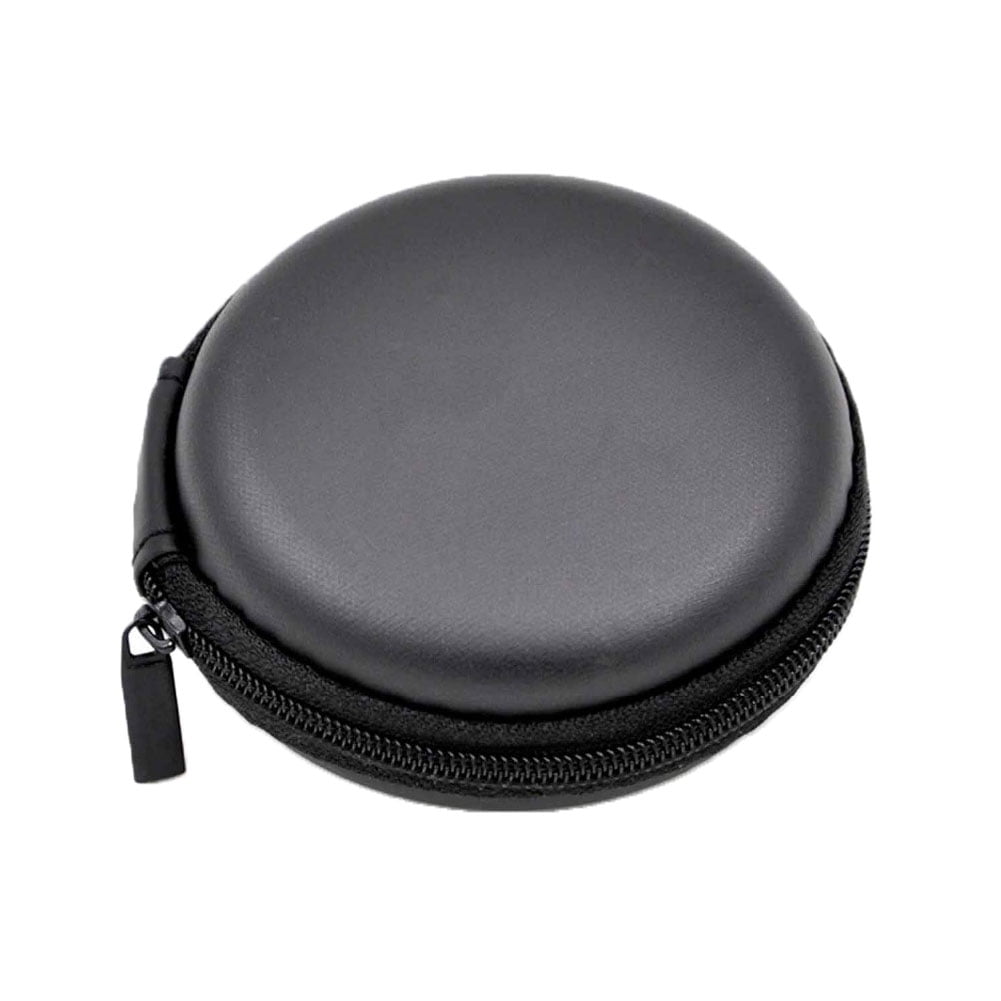 Besufy Multifunctional Shockproof Round Zipper Storage Bag Earphone Organizer Pouch