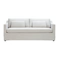 thumbnail image 3 of Lifestyle Solutions Riley Farmhouse Slip-Cover Style Upholstered Sofa, Oatmeal Fabric, 3 of 9