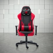 Techni Sport TS-90 Office-PC Gaming Chair with Adjustable Seat, Red