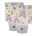 thumbnail image 6 of Yayeee LED Plug in Night Light for The Home with Auto Dusk to Dawn Light Sensors, 2 Pack, Roller Disco, 6 of 6