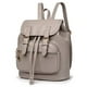 thumbnail image 3 of Mochila Pequeña de Mujer Dora & Liz Cuero Retro Linda Convertible Stone, 3 of 3