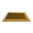 thumbnail image 2 of Ahgly Company Machine Washable Indoor Round Persian Yellow Traditional Area Rugs, 3' Round, 2 of 4