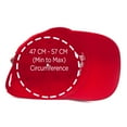 thumbnail image 6 of DALIX Dog Mom Baseball Cap Women's Hats Dad Hat in Red, 6 of 7